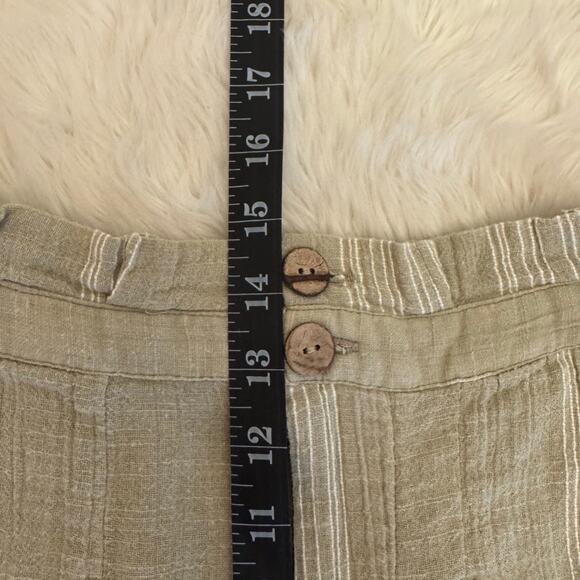 Free People Sage Combo Stripe Semi Sweet Crop Pants XS - Picture 13 of 15